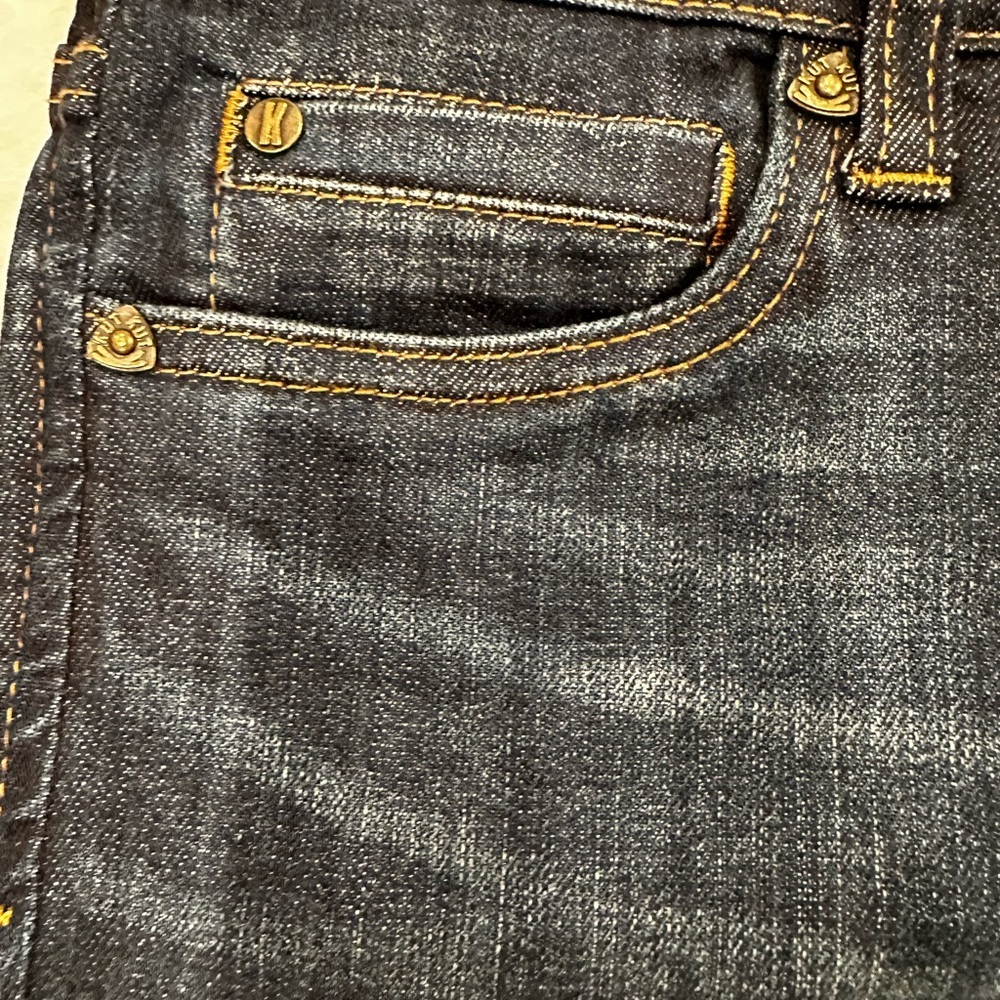 Kut from the Kloth Dark Blue Boyfriend Jeans - Picture 7 of 12